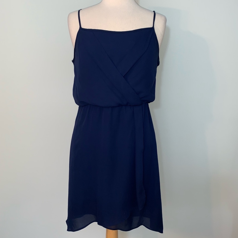 Bisou Bisou blue spaghetti strap dress - Picture 2 of 7